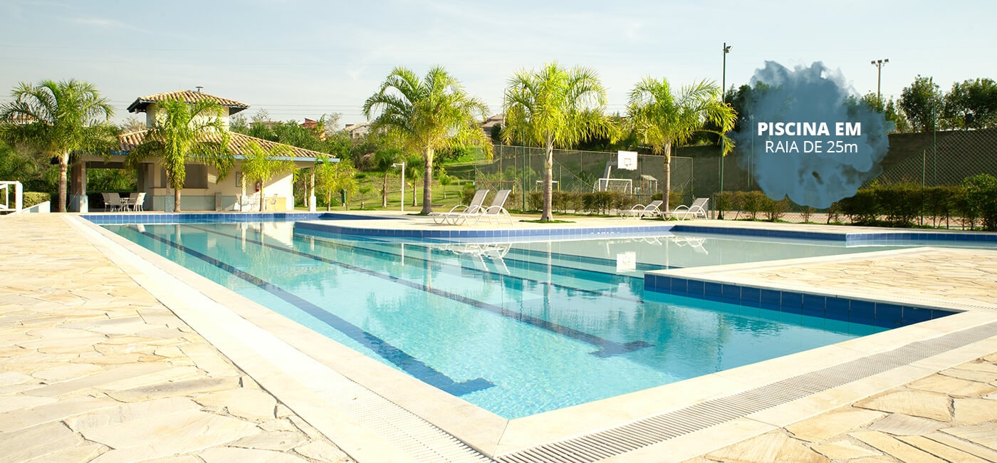 Piscina com raia Semi-olímpica do loteamento Piscina com raia Semi-olímpica do loteamento