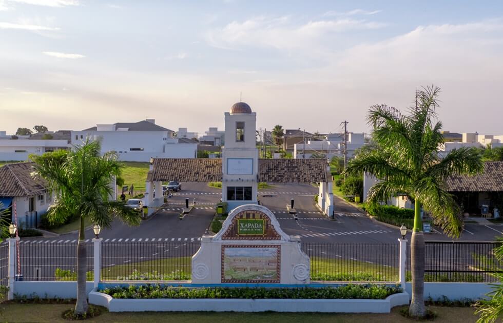 Portaria Blindada do loteamento